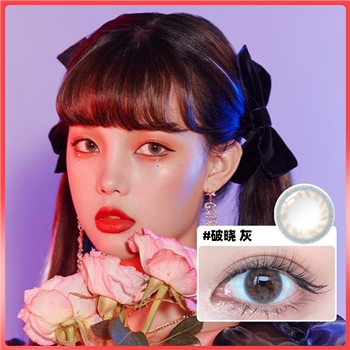 海俪恩奇力少女半年抛1片装-破晓灰