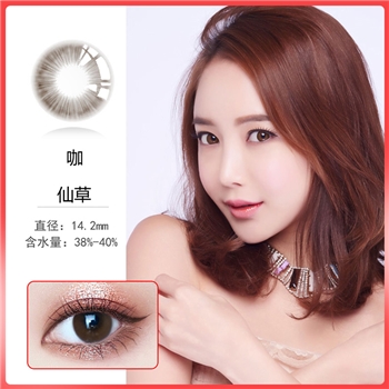 康视达花凝半年抛1片装-仙草咖